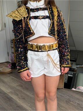 Kids K-pop Rumi costume